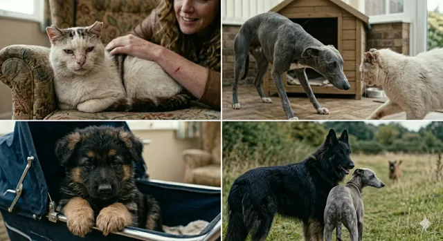 Chapter 43 — Alfie the Cat and Shep the Alsatian